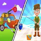 لعبة رحلة تخييم عائلية